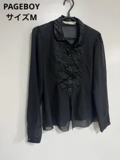 PAGEBOY ページボーイ　長袖　レディース　シャツ　ブラウス