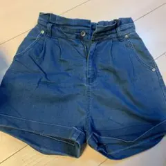 デニムショートパンツ