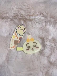 ちいかわ　うさぎ　ヘアクリップセット 2個セット