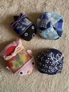 ちりめん細工「紙風船」3個セット① - メルカリ