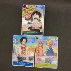 ルフィ エース サボ 最強ジャンプ5月号応募者全員大サービス 『ワンピース学園』