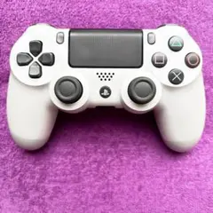 PS4 コントローラー 純正 2J グレイシャーホワイト o9W-1 【超美品】