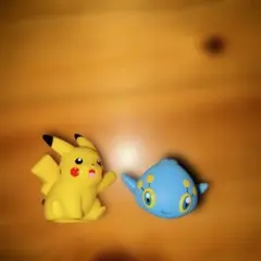 ポケモン ピカチュウ マナフィ ソフビ フィギュア 2体セット