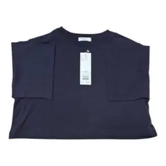 【未使用・タグあり】サマンサモスモスブルー クロップド Tシャツ ブラックのサムネイル