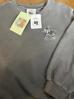 【新品】トムとジェリー トレーナー 120cm グレー