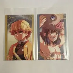 我妻善逸 嘴平伊之助 鬼滅の刃 無限城編 ランダムフォトカード A