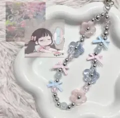 【人気カラー×デザイン＊＊】ビーズストラップ