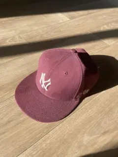 ニューヨーク・ヤンキース キャップ バーガンディ　ワインレッド　ニューエラ