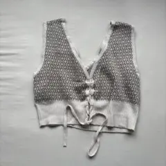 NICE CLAUP ニットベストのサムネイル