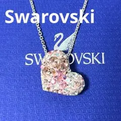 スワロフスキー ネックレス　Alana Heart ハート ピンク　正規品　美品