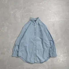 90s Ralph Lauren シャンブレーシャツ 古着 刺繍ポニー BD