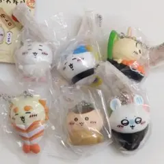 【全部揃ってます❣️】ちいかわ寿司 フィギュアキーホルダー　ガチャ［全6種］