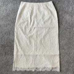 nano universe 白　スカート