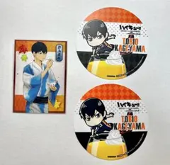 ハイキュー 影山 アニメイトカフェ コースター 縁日 特典 トレカ セット