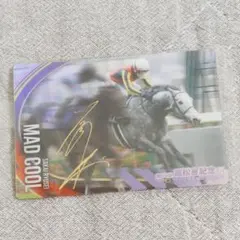 【匿名配送】ツインウエハースカード 第3R 箔押しサイン 21. マッドクール