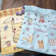 ポケモン 巾着 キャラクターグッズ
