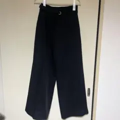 HARE ハレ ワイドパンツ スラックス レディース M ブラック 黒