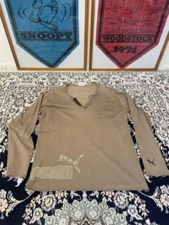 PUMA ベージュ 長袖カットソーのサムネイル