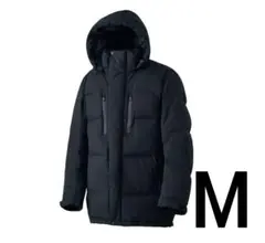 ワークマン エックスシェルター 断熱αプレミアム ギガパフ ダウンコート 　M