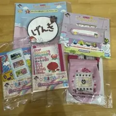 たまごっち　一番くじ　ステッカー　たまごっちケース　ステーショナリー　もうこな