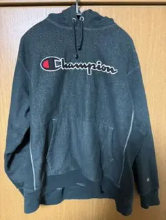 Champion リバースウィーブあと染めパーカ古着