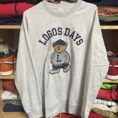 【激安】LOGOS DAYS グレー トレーナー M