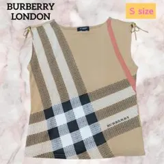 Y2K❕レア希少✨BURBERRY LONDON タンクトップ ノバチェック