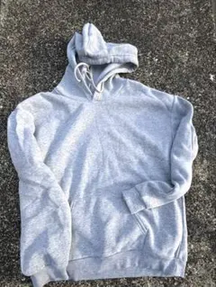 グレー パーカーL