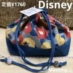 Disney 巾着　TUBAKI ミッキー　ミニー　プルート
