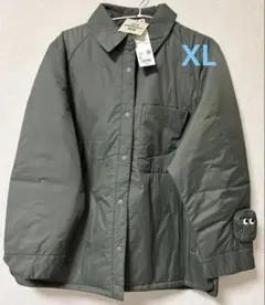 新品 ユニクロ ×アニヤハインドマーチ　パフテックシャツジャケット　XL カーキ