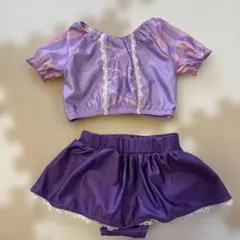 Disney Princess 水着 90サイズ 紫