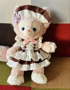 作家様作品】リーナベル ぬいぐるみ チェック柄お洋服とパジャマの3点