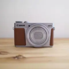 PowerShot G9X Mark II 箱説 予備バッテリ 三脚 純正ケース - メルカリ
