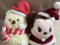 プーさん、ミニーちゃん　ぬいぐるみ