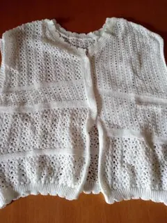 新品　SamanthaMos2　前後2way透かしニットベスト