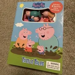 新品未使用 ペッパピッグフィギュア付き トイブック 絵本
