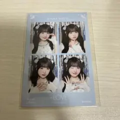 イコラブ　齋藤樹愛羅　４カットフォトカード