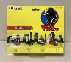 ERTL　ディックトレイシー　マイクロサイズセットのサムネイル