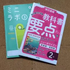 教科書要点ズバっ! ニューホライズン 英単語・英熟語 ２年 ミニラボ 3のサムネイル