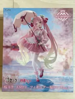 TAITO 桜ミク AMP+ フィギュア 桜ドレスver.