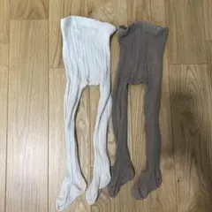 condor コンドル　タイツ　コットン　0 アイボリー　ブラウン