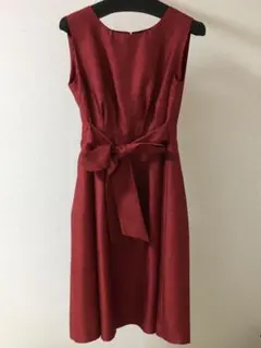 フォーマルドレス　ワンピースレッド