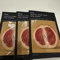 Abib Gummy sheet mask 27mL 3枚セットのサムネイル
