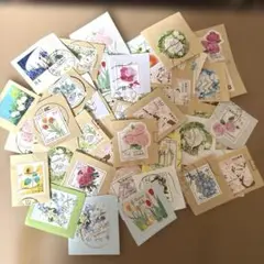 ⑪使用済み切手☆花シリーズ 色々☆古切手
