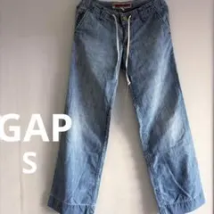 美品　GAP ワイドデニム　1 S シャンブレー