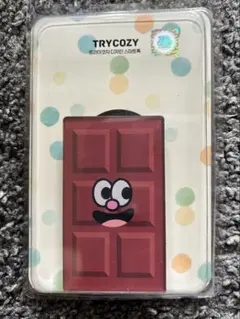 【韓国】TRYCOZY チョコレート型 スマホグリップトップ新品　未使用　未開封