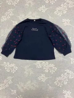 Secret holiday ネイビー トレーナー 130cm