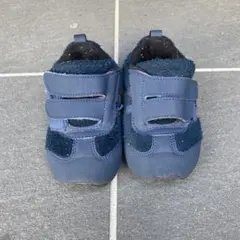 asics シューズ　靴　ネイビー　15cm