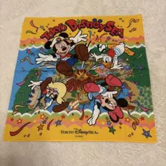 レア！レトロ東京ディズニーシー キャラクター ハンカチ