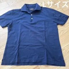 Salvatore Ferragamo ネイビー ポロシャツ M - メルカリ